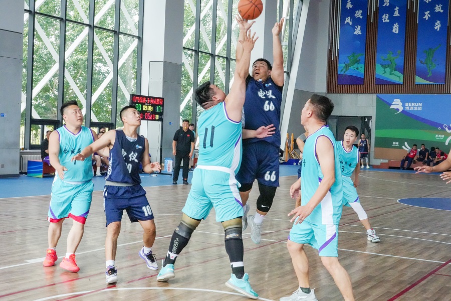 兴安博源举办第七届职工篮球赛